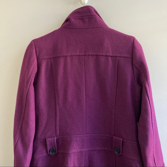 Tommy Hilfiger Purple Peacoat Size 10 - Picture 4 of 13